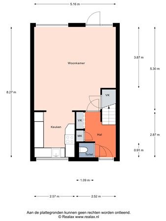 Floorplan - Haydnplantsoen 5, 3752 JV Bunschoten-Spakenburg